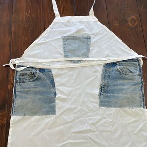 Handmade in Maine Denim Jean Pocket Apron